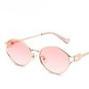 Nuevas Gafas de Sol de Verano Forma Ovalada Estilo Ins Gafas de Sol de Moda para Mujer Protección Solar UV400 Gafas de Sol Gafas De Sol Mujer