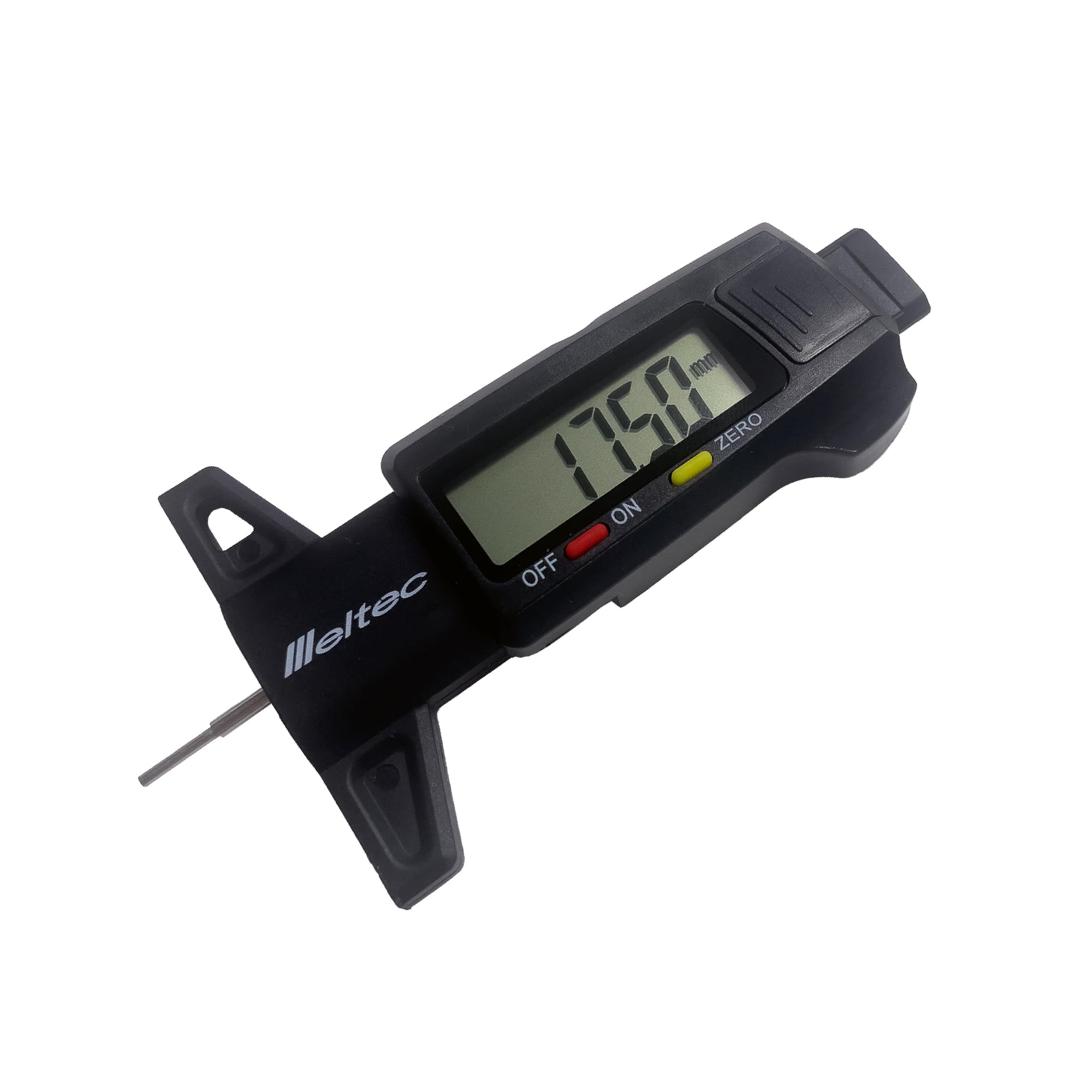 

Meltec F-121 Tire Groove Gauge, Maximum Measured Value: Approx. 1.0 inches (25 mm), Check Tire Wear