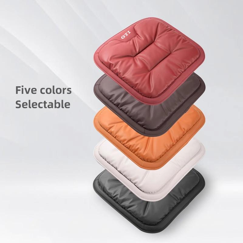 2026 Heiß Für Volkswagen VW Autositzkissen Leder Weiches Polster Innenzubehör Für VW GTI Polo Golf Passat CC Tiguan Arteon T