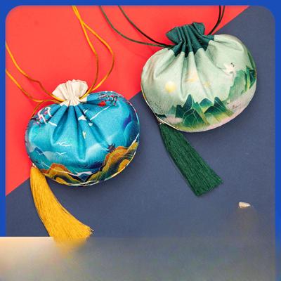 Sáček na svátek dračích lodí Nošení na krku Sáček na dětské vlásky Sáček na vlasy Závěsné doplňky k hanfu Výšivka Brokát Prázdný sáček