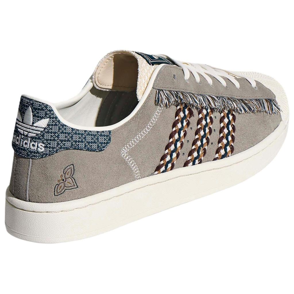 Adidas Originals Superstar 2 Versatile Comfortable Skate Shoes Unisex Sneakers Gray KH5904
