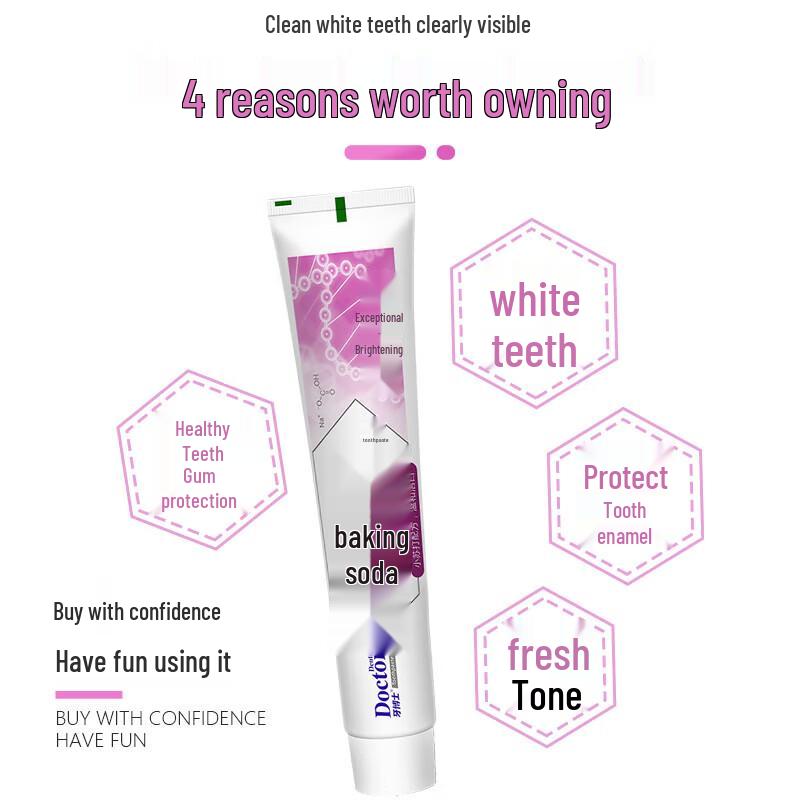 Doctor B Baking Soda Whitening Toothpaste