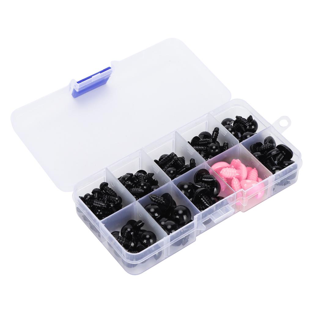 Plastic Eyes Noses Plush Doll Teddy Bear Stuffed Animals Toy DIY Accessories with WashersG