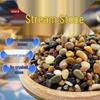 Natural Stream Stones & Pebbles for Aquarium and Turtle Tank Landscaping