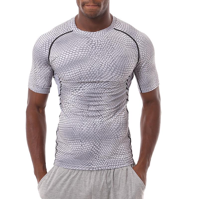 

Мужские летние быстросохнущие компрессионные тайтсы для баскетбола – Легкая и дышащая одежда для фитнеса L