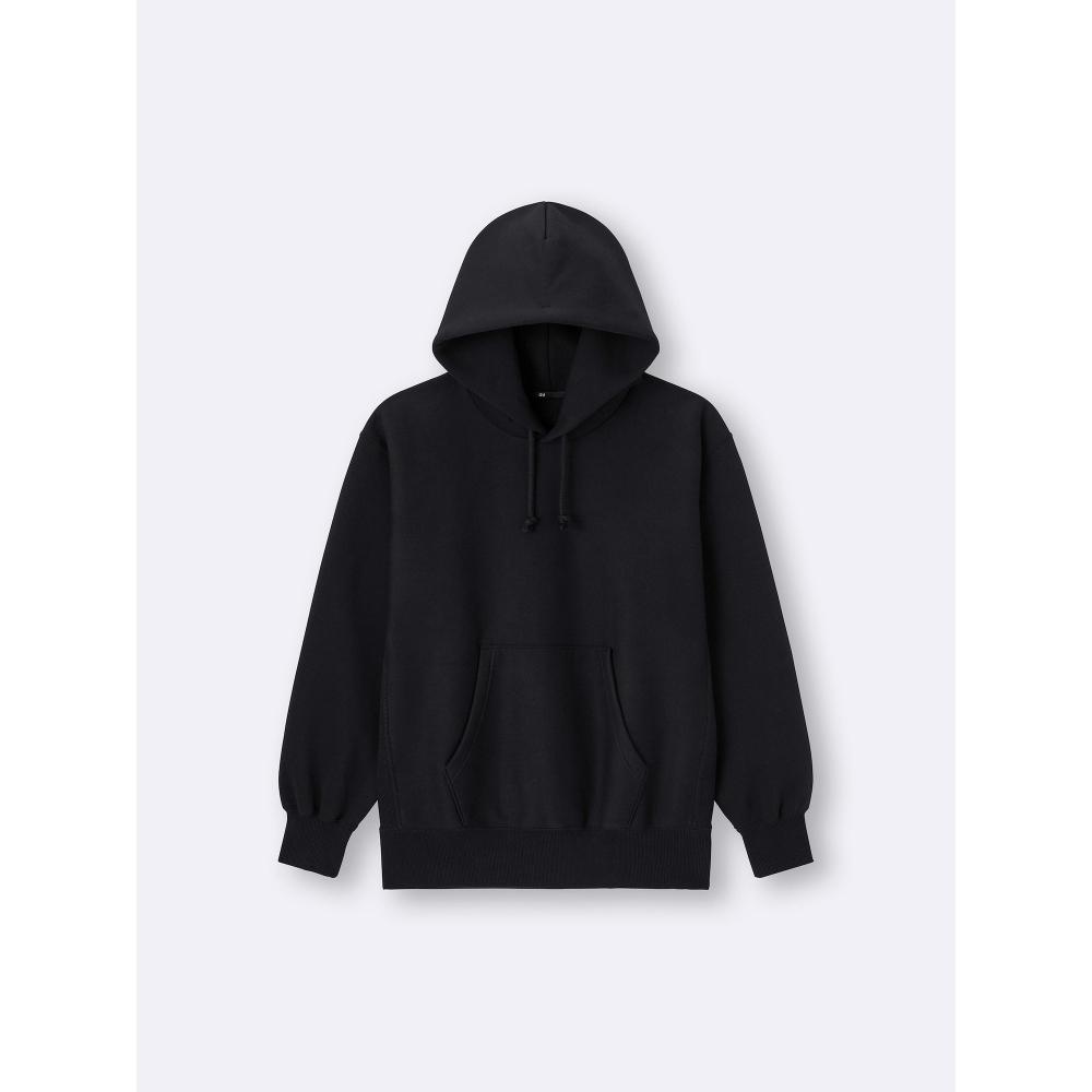 Gu By Uniqlo Heavyweight Sweat Parka Long Sleeve  Setup Available  2025 Winter