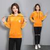 Women's Sweatshirt Gold Velvet Spring and Autumn Hooded Long-sleeved Tops Fashionable and Trendy Korean Style Loose Student Bottoming Shirt