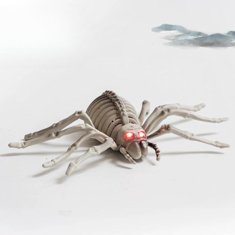 Halloween Horror Decorative Animal Skeleton Prop Party Decoration Rat Spider Bat Tarantula Zombie