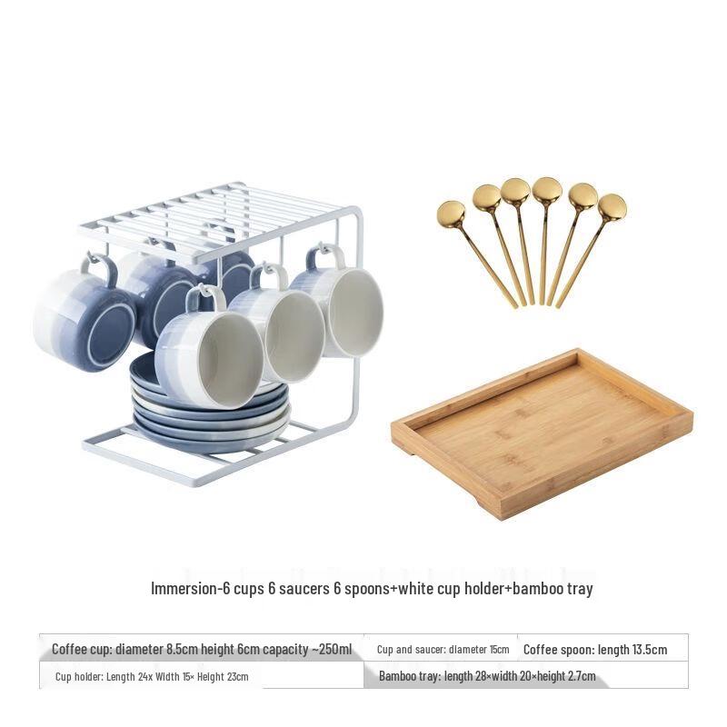 

Nordic Ceramic Multipurpose Cup and Saucer Set