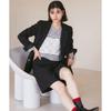 ROPE PICNIC Serge Perfect for Coordinating with Black Size 36 Wool-Like Shorts, Others, (01),