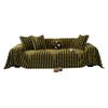 Winter Sofa Towel Shu Cotton Lint Solid Color 2024 New Thickened Warm Sofa Cover Cloth Straight Row Sofa Seat Cushion