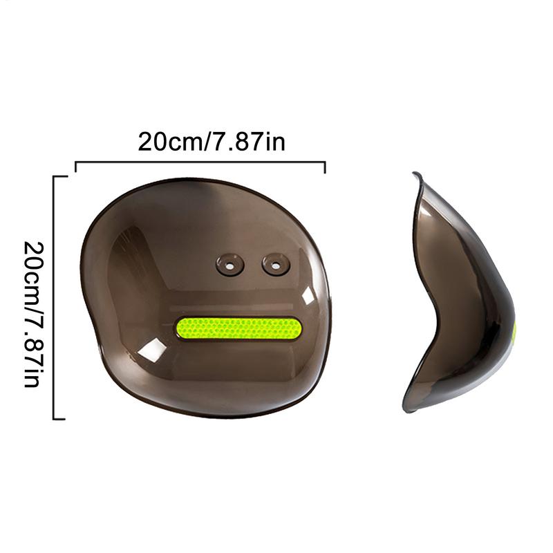 Electric Vehicle Hand Guard Windshield Motorcycle Handlebar Cover Sunshade Rainproof Windshield With Night Reflective Strip