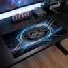 Manchester City Bedrucktes Großes Mauspads, Rutschfeste Weiche Gummi Gaming Schreibtischmatte für Büro Laptop Computer Dekor