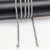 Titanium Steel Keel Chain Necklace, Flower Basket Chain, Non-Fading Jewelry for Men & Women, DIY Accessories.