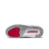 Tênis Infantil Air Jordan 3 Retro GS Vermelho Cardinal Branco Curry Claro Cinza Cimento 398614-126