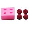 Lychee Fondant Cake Mold for Cake Decorating Cupcake Toppers Candle Making Handmade Soap Mold 3D Lychee Silicone Mould