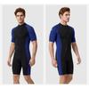 Mens 2mm Neoprene Wetsuit Shorty Snorkeling Diving Surfing Warmth Winter Use