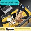 Mouse Pads Fashion Brand Desk Mat Protector Gaming One Piece Mousepad Office Table Decor Keyboard Long Pad Computer Gamer Mats