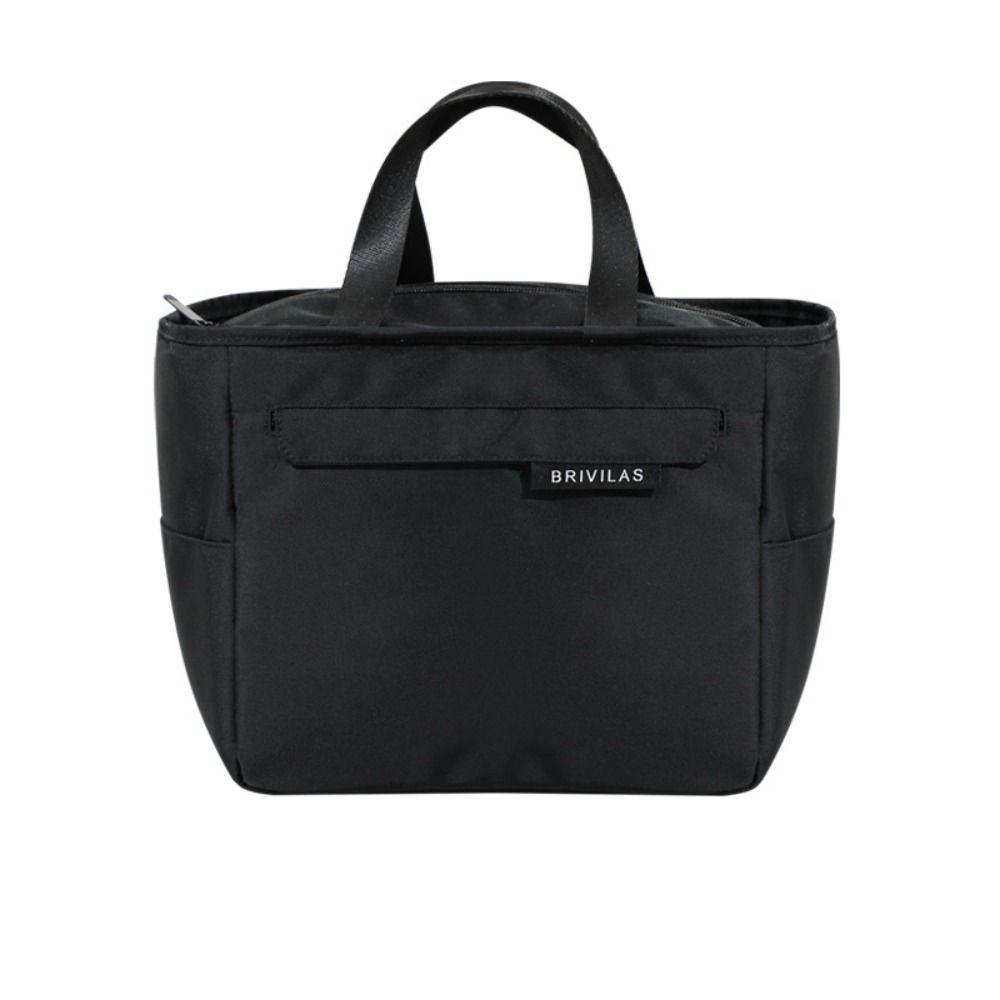 Large Capacity Picnic Bag Oxford Cloth Meal Bag Colorful Insulated Bag  Women