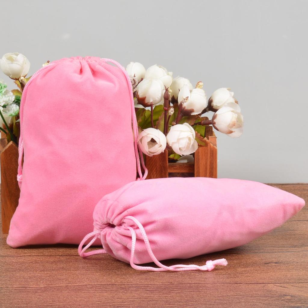 Velvet Drawstring Jewelry & Earphone Storage Bag