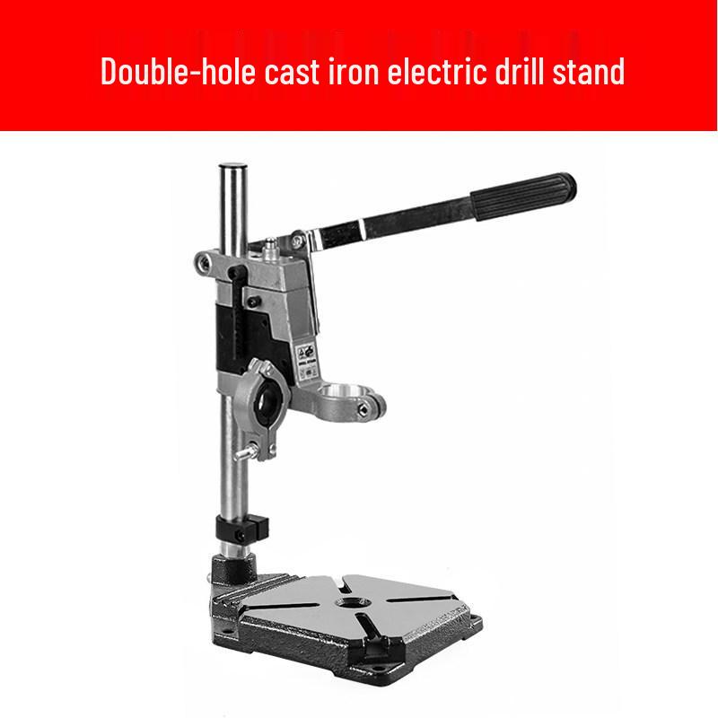 Industrial Grade Handheld Drill Press Stand: Multifunctional High-Precision Workbench for Electric Drills.