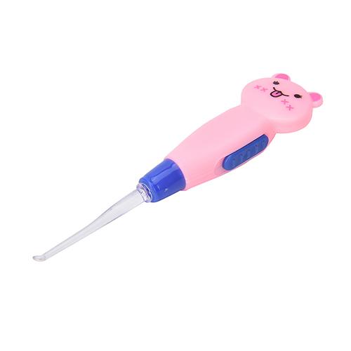 Baby Kids Led Flashlight Ear Pick Ear Wax Curette Remover Cleaner Health Care,