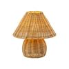 1PC New Chinese Simple Bamboo Woven Bamboo Desk Lamp Home Living Room Tatami Modern Creative Retro Practical Bedside Lamp