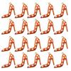 High Heel Shoe Jewelry Charm Stainless Steel Crafting Supplies For Handmade Accessories Key Rings And Bag Ornaments