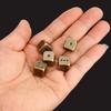 KTV Playing Games Family Party Desktop Game Game Toys Metal Dice 6 Sided Dice Square Point Dice