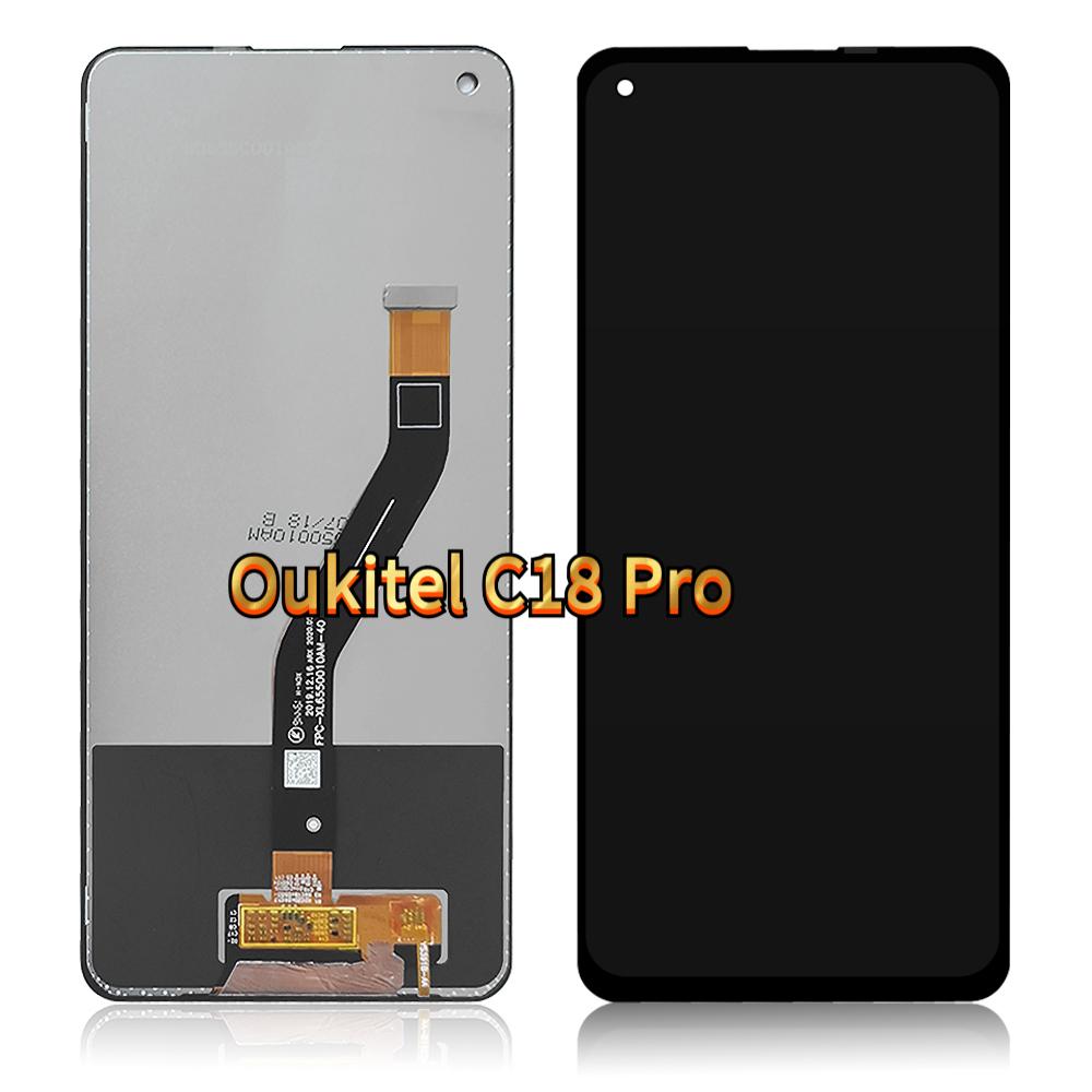 

LCD Screen and Digitizer Full Assembly for Oukitel C18 Pro