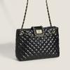 Spring and Summer New Korean Version Simple Single Shoulder Underarm Bag Diamond Tote Bag Large Capacity Commuting Bag Handbag for Women