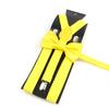 Men Kids Yellow Khaki Brown Suspender Bowtie Set Elastic Adjustable Y-Back Braces Straps Daily Father-Child Braces Accessory