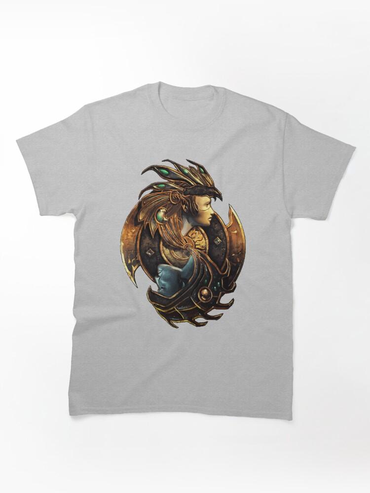 Baldur's Gate Throne Of Bhaal Mythology Classic T-Shirt