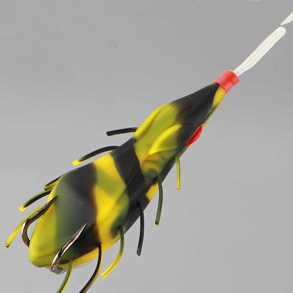 Modified Fishing Long Range Black Shot Fly for Heavy Cover Thick Grass Areas