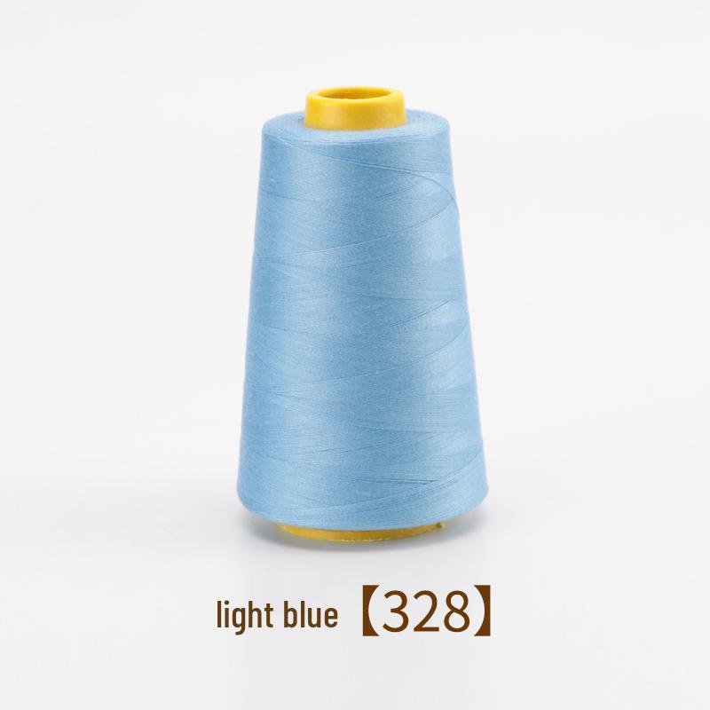 402 Fine Thread Sewing Machine & Hand Sewing Spools, White Cotton for Clothes, Quilts, Overlock - Large & Small Spools