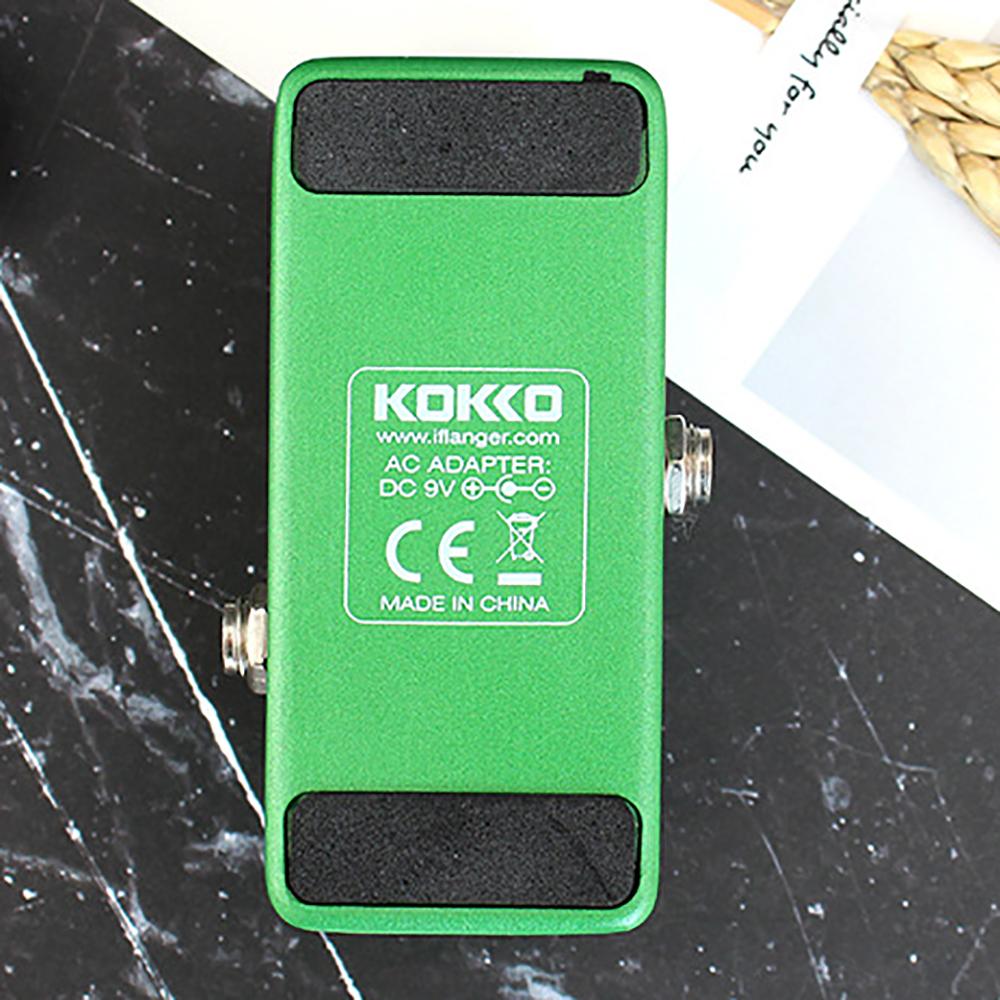 KOKKO Overdrive Guitarra Pedal Natural Tube Overdrive Effect True Bypass Pedal for Electric Guitar/Bass Effects Accessories