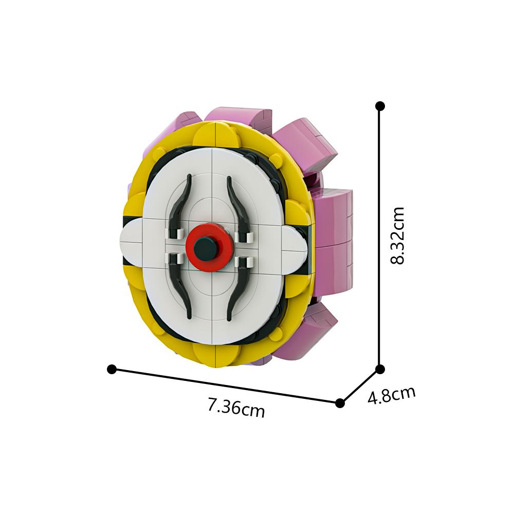 MOC Hot Game Robloxes Grace Figure Model Building Blocks Entities Dozer Slight Gallery Elkman Monster Doll Bricks Toy Gift
