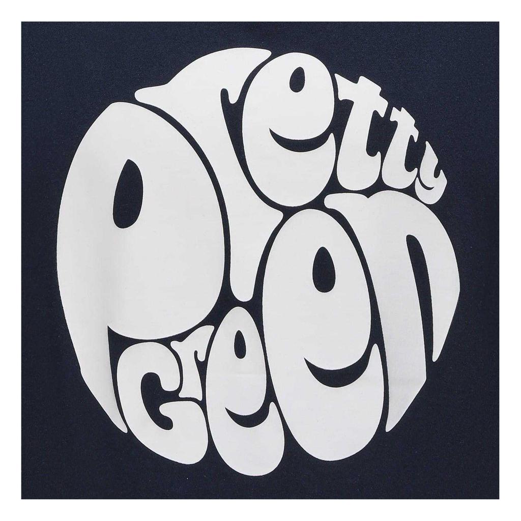 Pretty Green Mens Logo Cotton T-Shirt
