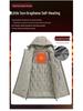 Men's Winter Graphene-Lined Hooded Jacket: Warm, Thick, Loose Fit for Outdoor Sports