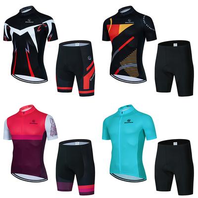 2022 nowa letnia męska odzież rowerowa czarna Outdoor z krótkim rękawem oddychająca odzież sportowa szybkoschnąca odzież rowerowa na rower szosowy