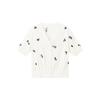 Northern Deer Elegant Phalaenopsis Jacquard Knitwear: Tencel, Cupro & Mulberry Silk Blend