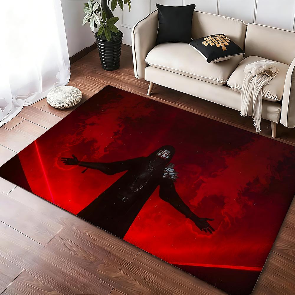 Rock Music Floor Mat Soft Thickened Absorbent Non-Slip Bedroom Living Room Door Mat Home Decor Flannel Rugs