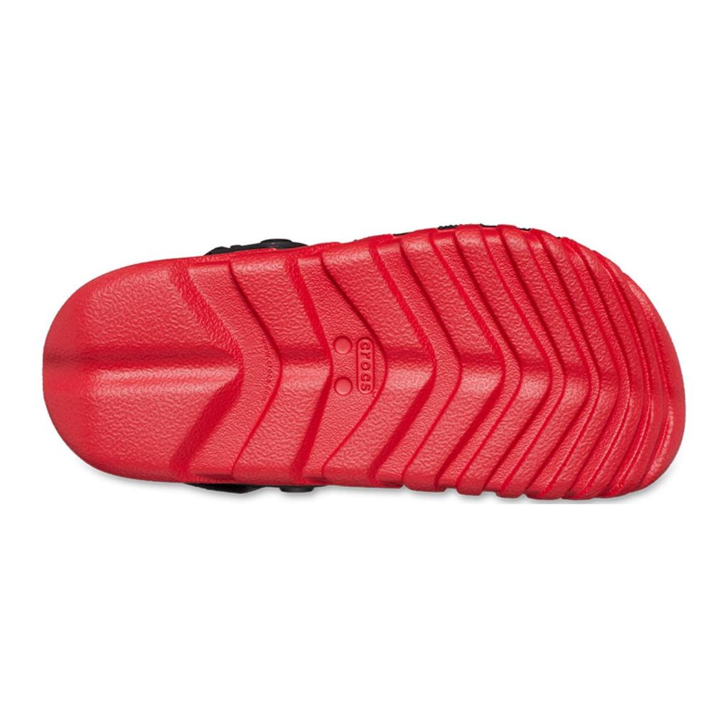 Crocs Comfortable Non-Slip Shock Absorbing Sandals Kids Sandals Black Red 208774-0WQ