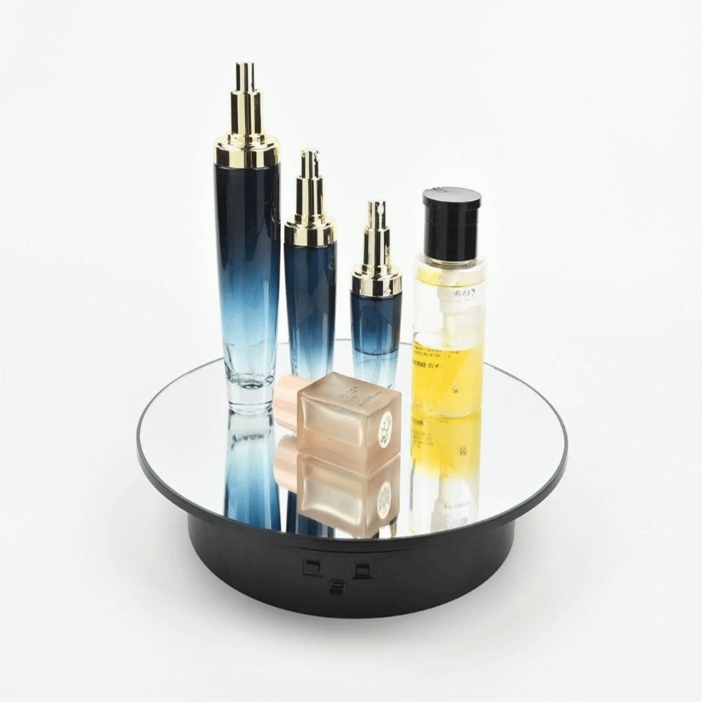 360-Degree Rotation Electric Display Cabinet Photography Display Turntable  Short Video Shooting