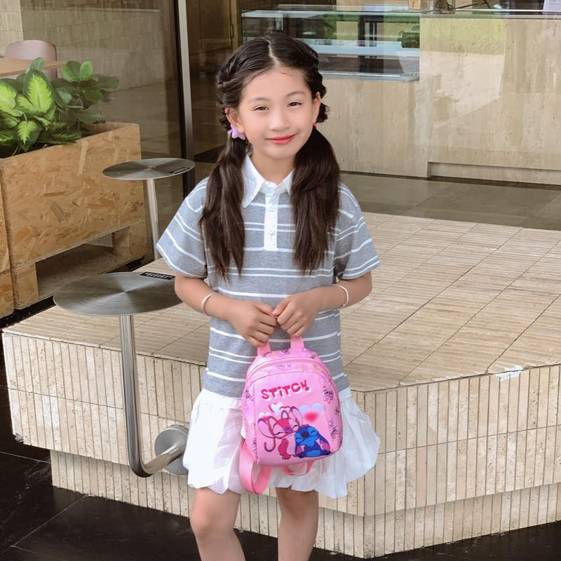 Kindergarten Small And Medium Class Baby Schoolbag Cartoon Animation Foreign Gas Printing Boys And Girls Backpack Children'S Backpack
