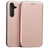 Etui Beline Book Magnetic Do Galaxy S25+ Różowo-Złote