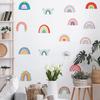 Cartoon Cute Rainbow Wall Stickers Bohemian Style Creative DIY Decoration Children's Room Bedroom Beautification Stickers