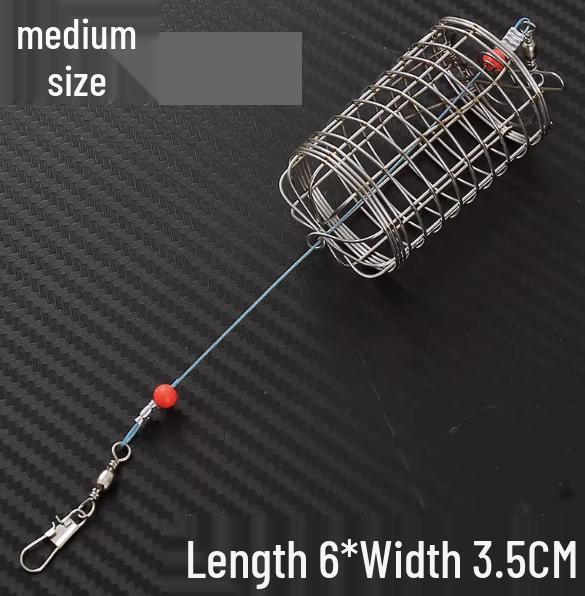 Stainless Steel Fishing Bait Cage - Tackle Accessory