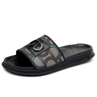 Fashion Summer New Sports Non-slip Outdoor Flip-flops for Men High Quality Outwear Beach Shoes Fashion Casual Leather Slippers Man