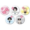 Tatope the Original Sin 02 [Chibi Character Illustration] Can Badge Complete Set - 5pcs BOX - 57mm Size - All 5 Types